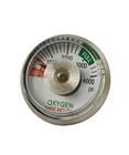 緑の赤い圧力計0-3000psiのClass2.5二酸化炭素の消火器の圧力計